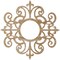 Ekena Millwork Dijon Wood Fretwork Pierced Ceiling Medallion, Red Oak, 22"OD x 7 1/8"ID x 1/4"T CMWP22X22X0250DIRO - alternate 3
